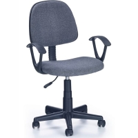 Fotel obrotowy młodzieżowy szary DARIAN BIS