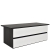 Szuflady do szafy organizer na bielizne 95,5cm sosna norweska GRAND