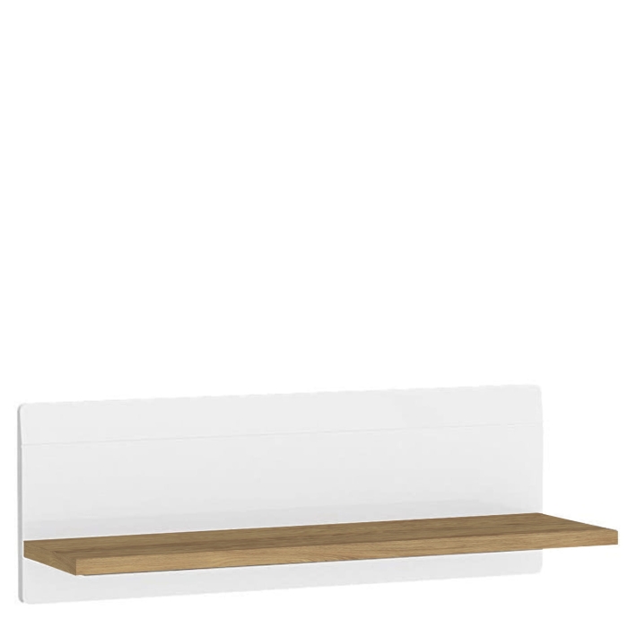 Półka na ścianę wisząca 60 cm hikora naturalna GRAND