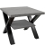 Industrialna ława 65cm beton LOFT NEW X