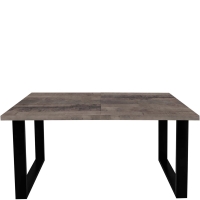 Industrialny stół rozsuwany 135-185 cm dąb kolonialny LOFT