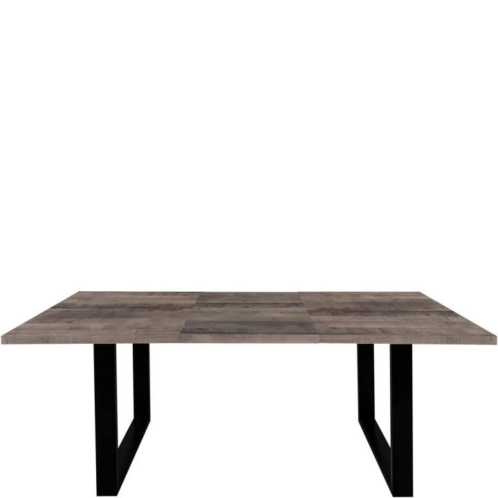 Industrialny stół rozsuwany 135-185 cm dąb kolonialny LOFT