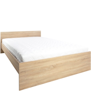 Łóżko do sypialni 160x200 cm dąb sonoma ALA