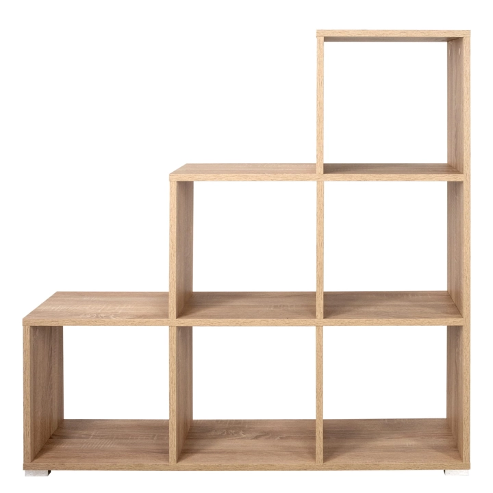 Regał schodkowy porto dąb sonoma 112cm PASSAT