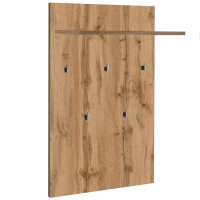 Wieszak ścienny do przedpokoju na ubrania 60x100cm dąb wotan PASSAT