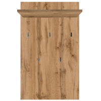 Wieszak ścienny do przedpokoju na ubrania 60x100cm dąb wotan PASSAT