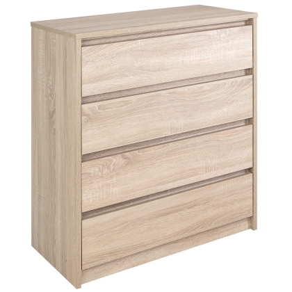 Komoda z szufladami 80,5cm dąb sonoma DEXTER