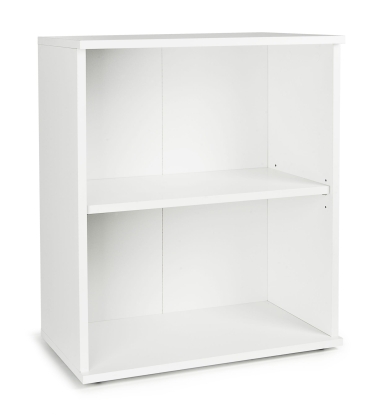 Biały regał otwarty z półkami 60cm matowy KFM