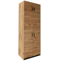 Szafa dwudrzwiowa z nadstawką dąb wotan Esperanza 2D 90 cm
