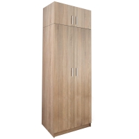 Szafa dwudrzwiowa z nadstawką 90cm dąb sonoma Esperanza