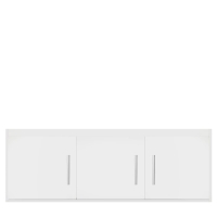 Biała nadstawka przesuwna do szafy Fasty 3D 160cm