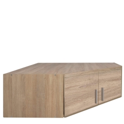 Nadstawka do szafy narożnej 130cm Fasty 2D dąb sonoma