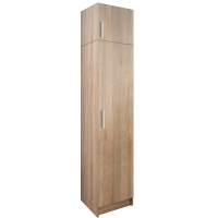 Szafa jednodrzwiowa z nadstawką 45cm dąb sonoma Esperanza