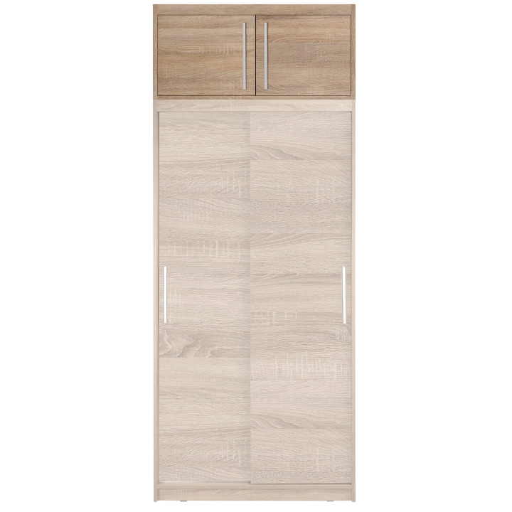 FASTY SZAFA 2D 107 CM Z NADSTAWKĄ DĄB SONOMA.jpg