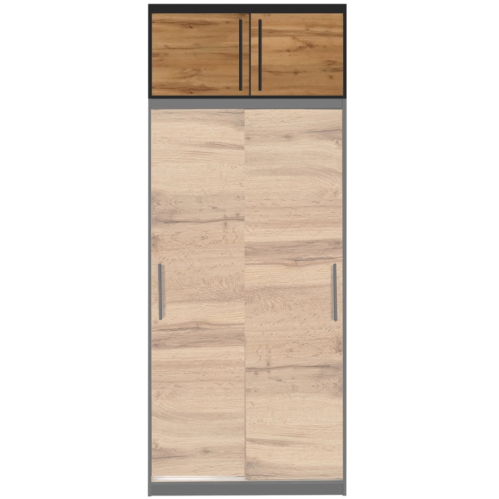 FASTY SZAFA 2D 107 CM Z NADSTAWKĄ DĄB WOTAN.jpg