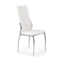 krzesło-tapicerowane-białe-nogi-metalowe-do kuchni-salonu