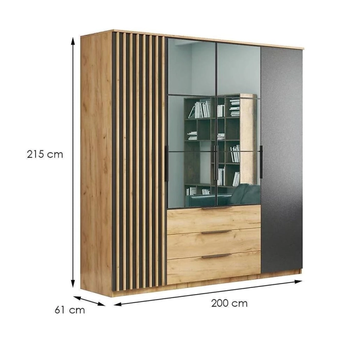 Szafa sorento z lustrem 200cm wnetrze nowoczesna aranż wymiary.jpg