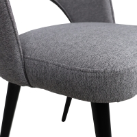 KRZESŁO SZARE Z WYCIĘCIEM NOGI CZARNE DETAL 2.jpg