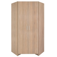 Szafa narożna dwudrzwiowa dąb sonoma 120x120 cm Esperanza 2D