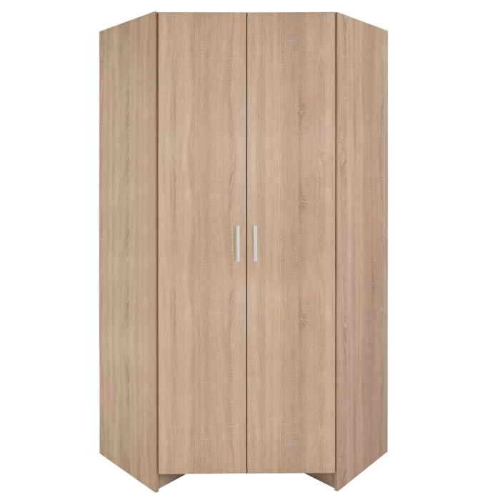 Szafa narożna dwudrzwiowa dąb sonoma 120x120 cm Esperanza 2D