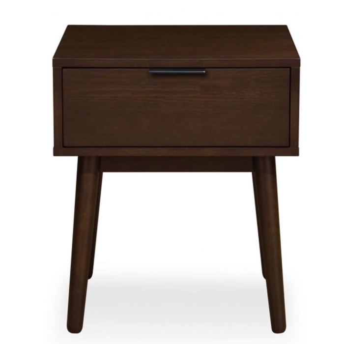 Szafka nocna na nóżkach ciemny orzech 40cm CASSINA 1S