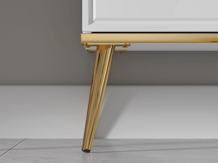 Witryna MNGOL biały / biały połysk 92cm 6