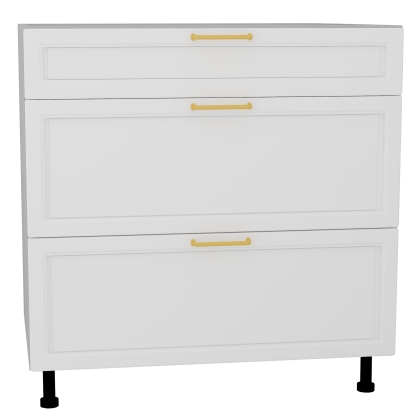Szafka kuchenna stojąca z szufladami, 3-szufladowa 80cm EMPERIO