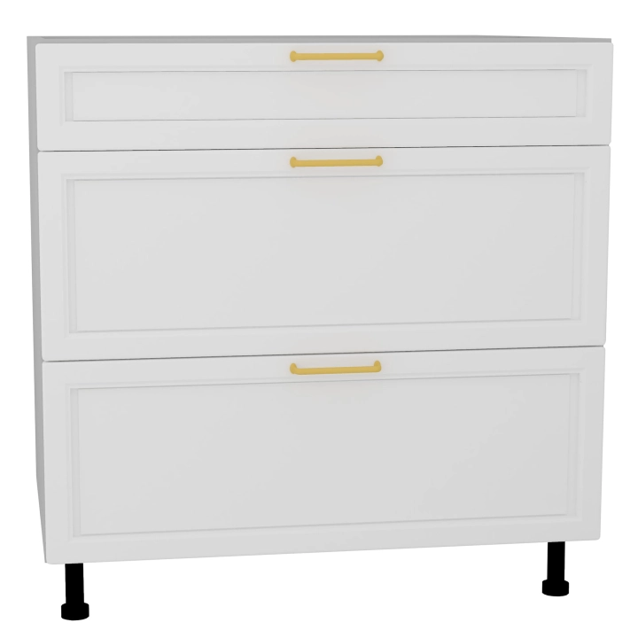 Szafka kuchenna stojąca z szufladami, 3-szufladowa 80cm EMPERIO