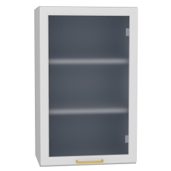 Szafka kuchenna wisząca jednodrzwiowa przeszklona witryna 45 cm EMPERIO 1W