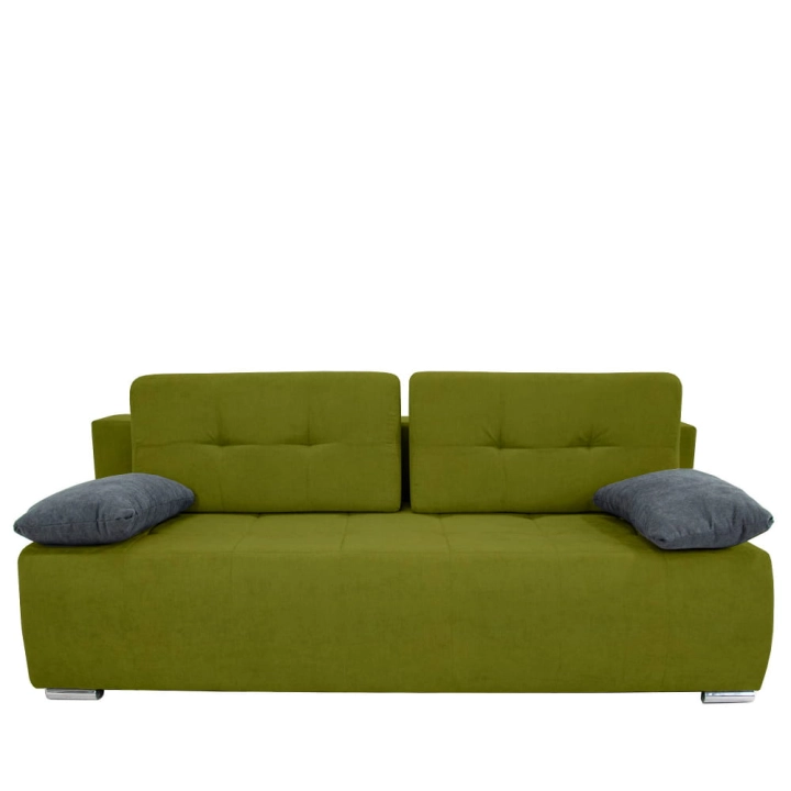 Kanapa KXPED z funkcją spania 202x100 cm jasnozielona