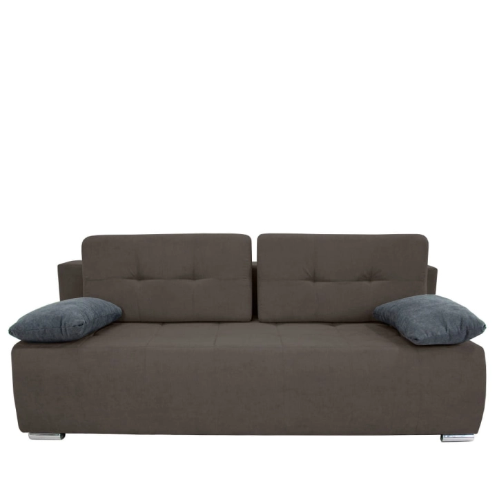 Kanapa KXPED z funkcją spania 202x100 cm ciemnoszara