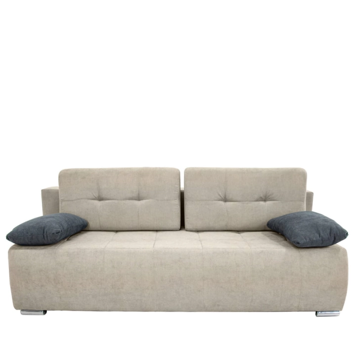 Kanapa KXPED z funkcją spania 202x100 cm szara