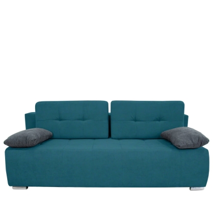 Kanapa KXPED z funkcją spania 202x100 cm turkusowa