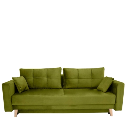 Kanapa KXSCA z funkcją spania 202x100 cm jasnozielona