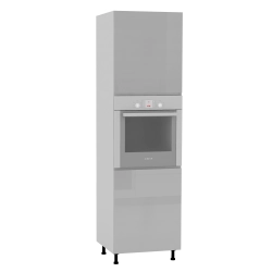 Szafa kuchenna gospodarcza stojąca dwudrzwiowa zabudowa piekarnika 60 cm SOLER 2D