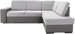Narożnik z funkcją spania LUPS grafitowo-szary prawostronny 250x183 cm