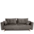 Kanapa KXSCA z funkcją spania 220x98 cm ciemnoszara