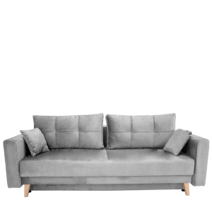 Kanapa KXSCA z funkcją spania 220x98 cm jasnoszara