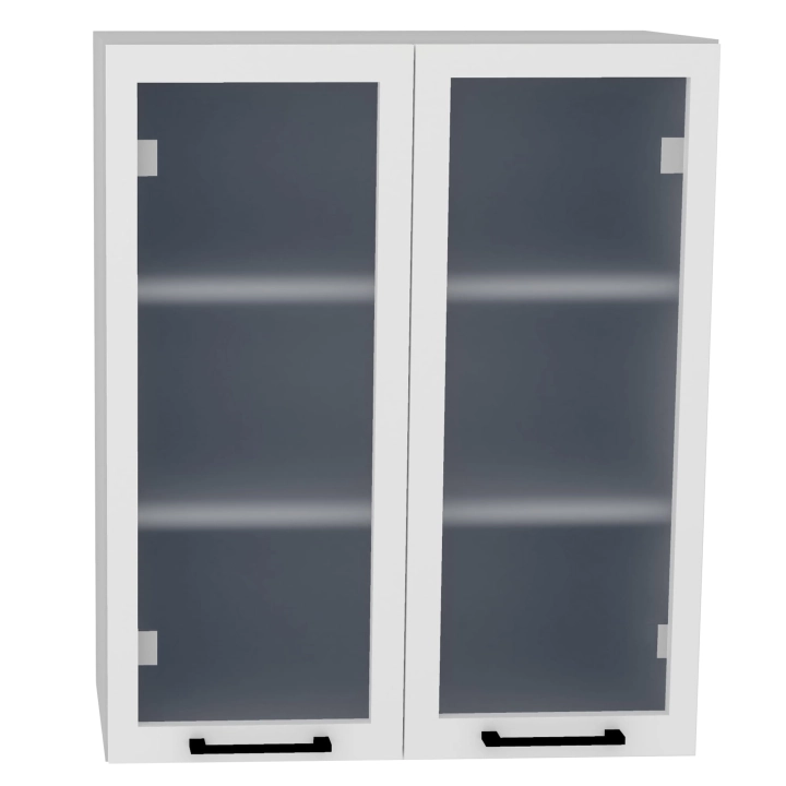 Szafka kuchenna wisząca witryna dwudrzwiowa 60cm GLOSS