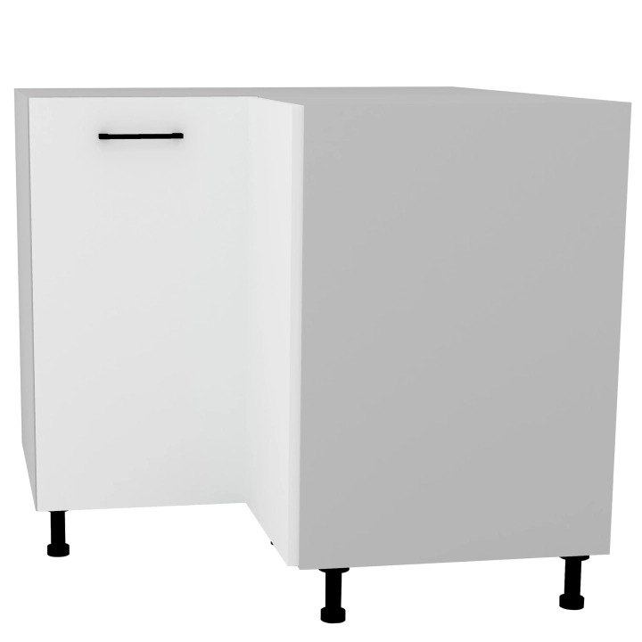 Szafka kuchenna stojąca narożna jednodrzwiowa prawa 90/90cm ECO