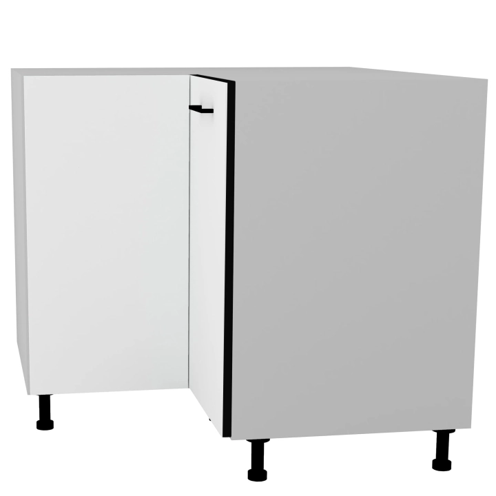 Szafka kuchenna stojąca narożna jednodrzwiowa lewa 90/90cm ECO PLUS