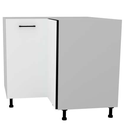 Szafka kuchenna stojąca narożna jednodrzwiowa prawa 90/90cm ECO PLUS
