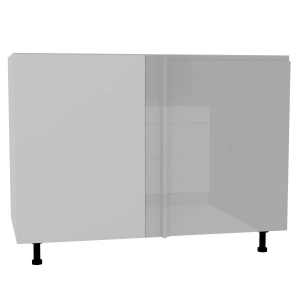 Szafka kuchenna narożna pod zlew SOLER jednodrzwiowa lewa 106 cm (Narożnik prosty)