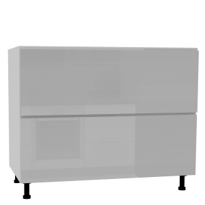 Szafka kuchenna stojąca z szufladami dwuszufladowa 100 cm SOLER 2S (ModernBox)