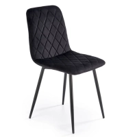 Krzesło tapicerowane czarne K525 skos.jpg