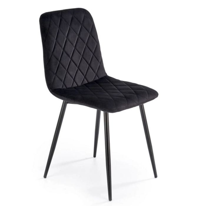Krzesło tapicerowane czarne K525 skos.jpg