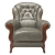 KevoLuxury Fotel skórzany pikowany drewno elegancki styl angielski toscana-040 front.jpg