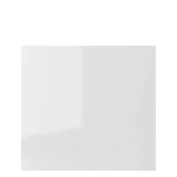 Front nadstawki szafy modułowej AGATA 37,5x38 cm biały połysk akryl - wąski (S)
