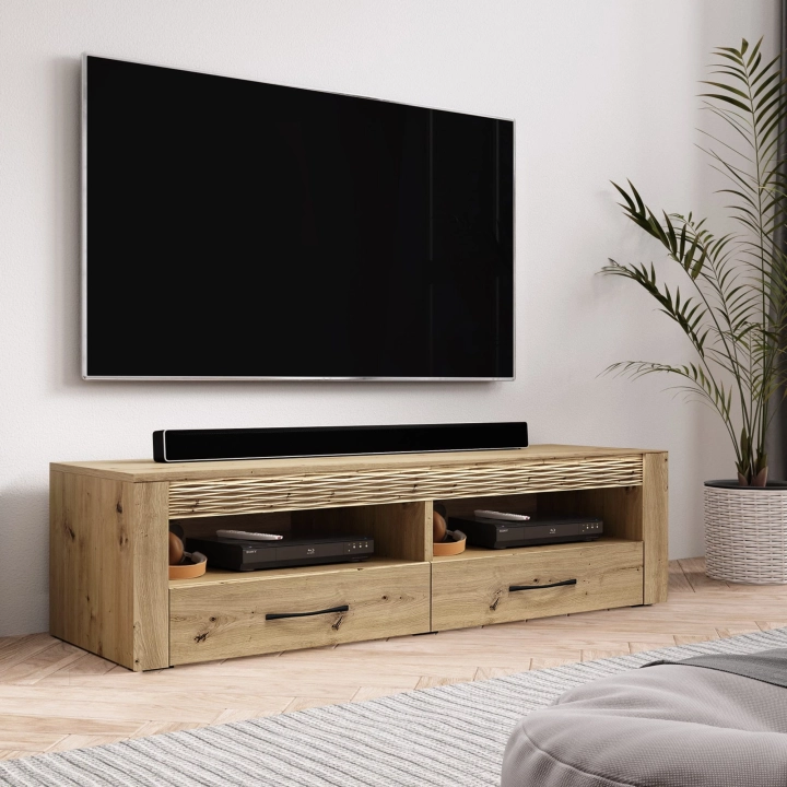 Szafka RTV pod telewizor z szufladami 150cm MNAT11 ARANŻACJA-min.jpg