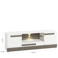 Biała szafka RTV pod telewizor z szufladami 165cm MNBL 10  WYMIARY_Obszar roboczy 1.jpg